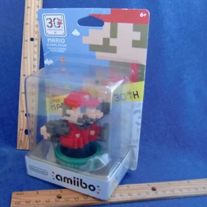 NIP Nintendo Super Mario Bros 30th Maker Classic Colors amiibo figure WiiU 3DS  - Picture 1 of 3