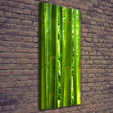Leinwand-Bild Kunstdruck Hochformat 50x125 Bilder Bambus