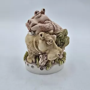 Harmony Kingdom HIPPOLOTOVUS V2 Hippos Treasure Jest LE 300 signiert 2021 - Bild 1 von 11
