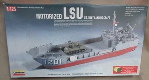 Lindberg motorisiertes LSU U.S. Navy Landungsschiff 1/125 Maßstab #7413 - Bild 1 von 3
