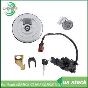 New Ignition Key Switch Lock For Honda CBR500R CB500F CB500X 13-15 35010-MGZ-A01 - Picture 1 of 13