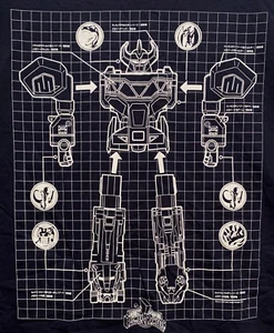 T-Shirt 2XL "Mighty Morphin Power Rangers" T-Shirt - Picture 1 of 2