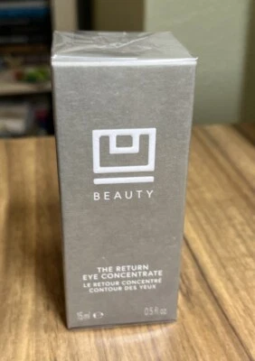 U BEAUTY The RETURN Eye Concentrate - Anti-Aging Eye Cream - NIB Sealed .5 Oz - Image 1 of 4