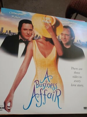 A Business Affair Laserdisc LD  Very Good Condition  Rare Christopher Walken Foto 1 de 4