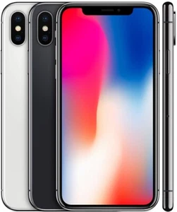 Apple iPhone X - 64GB 256GB - Unlocked Verizon AT&T T-Mobile Metro - Excellent! - Picture 1 of 4