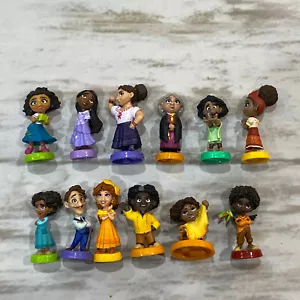 Disney ENCANTO Movie 2” Figures Set Of 12 Madrigal Family Cake Toppers Figurines - Picture 1 of 2