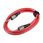 1/4 Inch Audio Instrument Cable 10ft Noise Reduction Dual Straight I5P8
