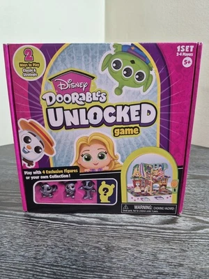 Disney Doorables Unlocked Board Game Just Play 2024 New Sealed HTF - Image 1 of 4