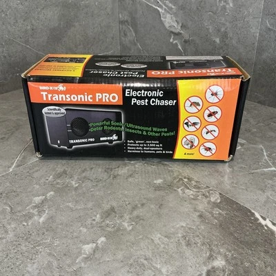 Bird-X Transonic Pro Ultrasonic and Sonic Electronic Pest Repeller Black - Image 1 of 3