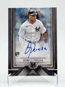2023 Topps Museum Collection Archival Autographs OSWALD PERAZA (RC, AU, SER) - Picture 1 of 3