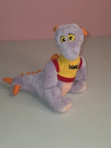 Vintage Figur Plüsch 7 Zoll lila Drache Walt Disney World Epcot Disneyland - Bild 1 von 9