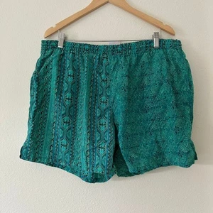 Vintage Speedo Mens Swim Shorts Size XL Retro 90s Summer Vacation Y2K Trunks - Picture 1 of 9