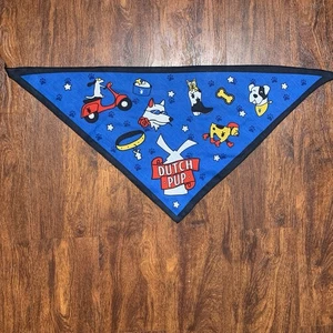 Dutch Bros Dog Bandana Limited Edition “Dutch Pup” National Dog Day 2025 Blue - Picture 1 of 3