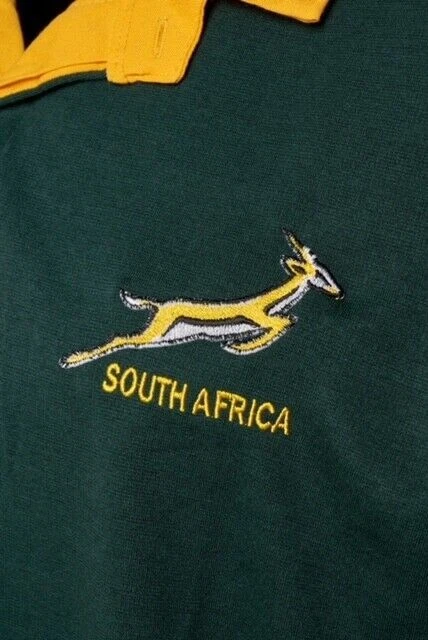 South Africa  Rugby Shirt 4 times Champions Christmas gift South Africa present - Image 1 of 4
