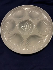 Vintage Made in Italy Oyster Plate Tre Art - Picture 1 of 5