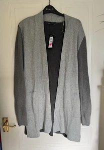 M&S Collection Open Front Longline Cardigan Size 18 BNWT - Picture 1 of 3