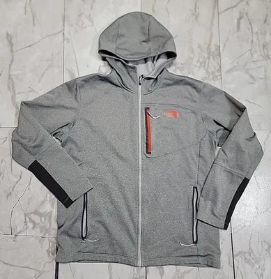 The North Face Canyon Land Club Fleece Heathered Hooded Jacket Men's XL - Image 1 of 4