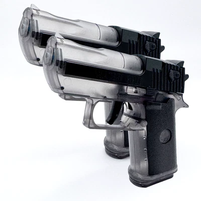 Water Gun Desert Eagle Action Small Kids Adult Squirt Gun 2 pk Black (2 Black) - Image 1 of 4