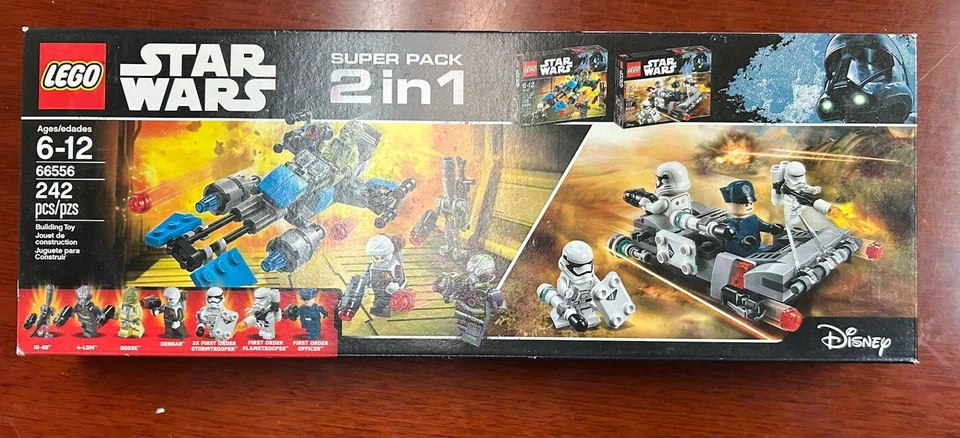 LEGO Star Wars: Super Pack 2 In 1 66556 (75166 & 75167) Retired Sealed NEW - Image 1 of 4
