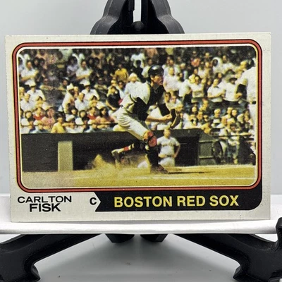 1974 Topps - Carlton Fisk #105 ¡Nuevo-Muy nuevo! Hermosa tarjeta! In666 Foto 1 de 2