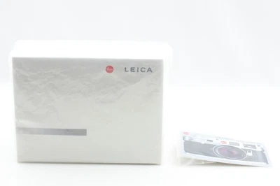 [Caja sin abrir] Cámara fotográfica Leica M6 TTL 0,72X limitada plateada cromada de Japón Foto 1 de 4
