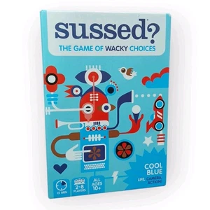 Sussed? The Game Of Wacky Choices - Blue Pack - New And Complete Game - Picture 1 of 4