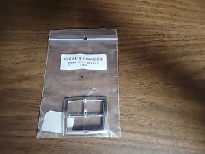 Gould & Goodrich 125-S Gürtelschnalle aus massivem Messing  - Bild 1 von 4