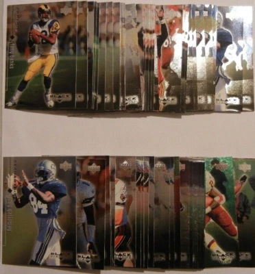 1998 UPPER DECK FOOTBALL BLACK DIAMOND ROOKIES FOOTBALL BASE CARDS U PICK #1-90, - Image 1 of 2