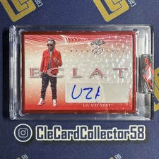 Lil Uzi Vert 2023 Leaf Decadence Red Framed Auto /3 Rapper SP ECLAT