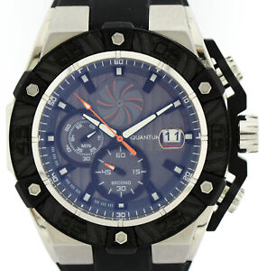 Quantum Powertech Men's Watch Chronograph Ø49mm Ref. PWG413.361-100m