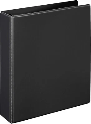 VELOFLEX Ringbuch A5 Comfort, Ordner 4-Ring, mit Innentasche, SCHWARZ 4151080