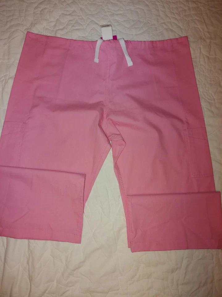 Pink Urbane Scrubs Women's Elastic Waist Scrub Pants 2XL NWT (10) - Image 1 of 4