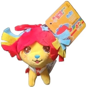 Rainbow Brite PUPPY BRITE CLIP 4" Plush STUFFED ANIMAL TOY NEW 40th Anniversary - Picture 1 of 7