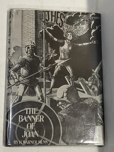 The Banner Of Joan Signed By H. Warner Munn 1975 Donald Grant Poems Fantasy HCDJ - Picture 1 of 15
