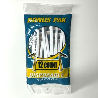 12 Disposable Razors Single Blade Precision Design German Quality Made For A Man - Image 1 of 4
