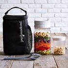 Pampered Chef Make & Take Lunch Pack: Mason And Snack Jars + Insulated Lunch Bag