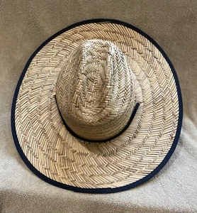 Pre Owned Vintage Men’s Wembley Beach Straw Hat - Picture 1 of 5