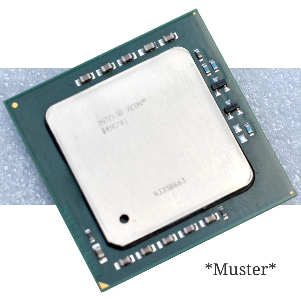 Intel Xeon Processor Cpu Sl72g 3GHz 533MHz Socket 604 512KB 1MB - Image 1 of 1