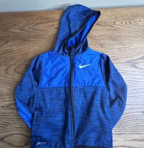 Nike Dri-Fit Blue Hooded Jacket Toddler size 3T - Picture 1 of 4