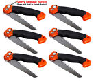 6 Compact Folding Saw Camping Survival Pruning Garden Pocket Outdoor Backpacking