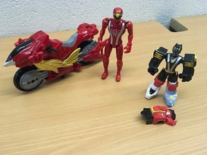 POWER RANGERS RPM EAGLE CICLO ROJO PALEOMAX MEGAZORD MINI - Imagen 1 de 4