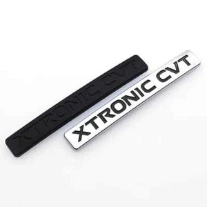 XTRONIC CVT 3D ABS Chrom schwarz Auto Abzeichen Emblem - Bild 1 von 5