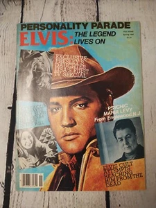 Elvis Presley Personality Parade Magazine Spring 1981 Psychic Maria Levy - Foto 1 di 8