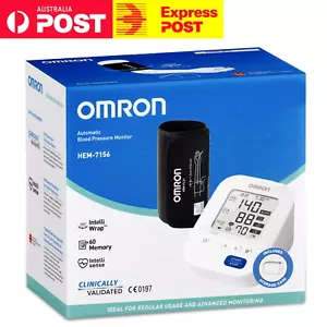 Omron HEM 7156 Automatic Upper-Arm Blood Pressure Monitor 3 Years Warranty AU - Picture 1 of 2