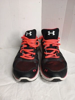 Zapatos para correr Under Armour Micro G 4D-Foam negros rosa neón para mujer talla 10 Foto 1 de 4