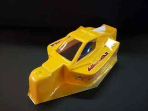 OFF43 - BODY RC 1/8 OFF ROAD MUGEN MBX 7 - 8 LASER for ELETTRIC - NITRO  + mask - Picture 1 of 2