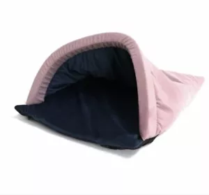 HiK9 English Rose Samt & Mitternachtsblau Samt Luxus Kuscheltunnel klein - Bild 1 von 5