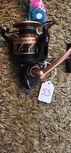 53 PENN passion II 4000PASII4000  (black and pink) Fishing Reel - Picture 1 of 1