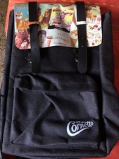 Zaino Algida Vintage Nero Nuovo Raro Cornetto Pc Computer