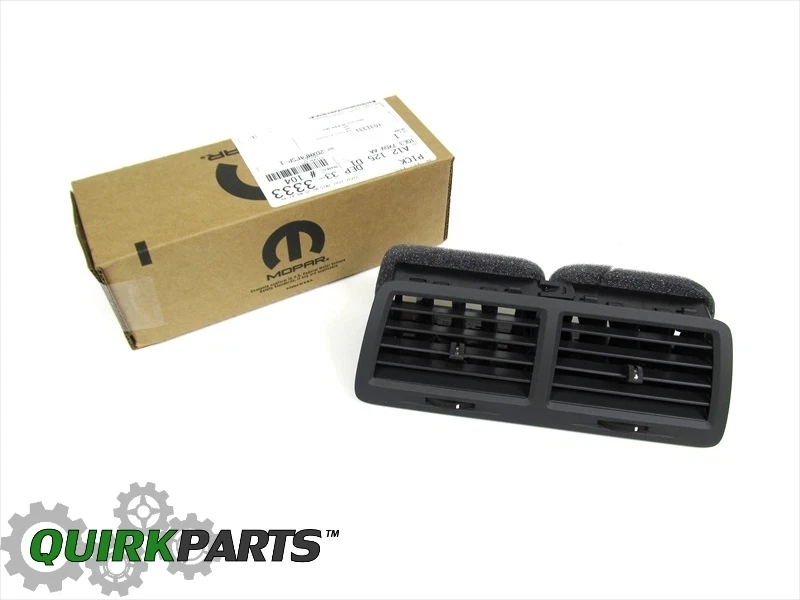 08-14 CARGADOR DODGE ASIENTO TRASERO AIRE ACONDICIONADO AIRE ACONDICIONADO SALIDA VENTILACIÓN CENTRAL NUEVO MOPAR Foto 1 de 4